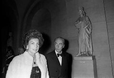 Liliane Bettencourt su vyru Andre Bettencourt (1973 m.)