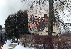 Aurelijos Bujanauskienės šeimos sudegę namai