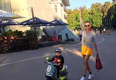 Vaida Skaisgirė su sūnumi Atu