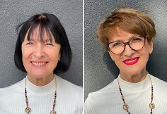 Jurgitos Malakauskaitės moterų stiliaus pokyčiai: šukuosenos prieš ir po