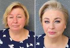 Jurgitos Malakauskaitės moterų stiliaus pokyčiai: šukuosenos prieš ir po