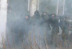 Jurbarke treniravosi Lietuvos kariuomenės žvalgai
