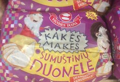 Produktai su \"Kakės Makės\" ženklu