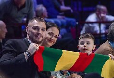 Sergejus Maslobojevas su &scaron;eima