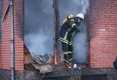 Gaisras V.Krėvės prospekte, Kaune