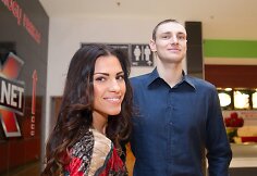 Mindaugas Katelynas su žmona