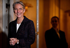 Prancūzijos premjerė Elisabeth Borne