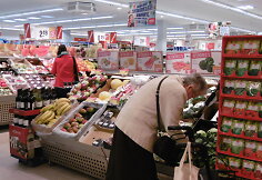 Maisto prekių kainos parduotuvėse Vokietijoje