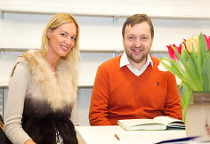 Antanas Guoga ir Aistė &Scaron;lapokaitė