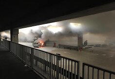 Gasras Kauno „Akropolio“ aikštelėje
