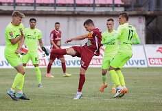 Telšių „Džiugo“ futbolininkas Lukas Ankudinovas