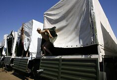 Rusijos „humanitarinės pagalbos“ siunta
