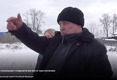 Pavelas Šuvalovas duoda parodymus nusikaltimo vietoje
