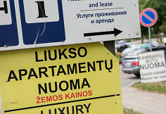 Būsto nuomotojai svečių laukia vos įvažiavus į Palangą