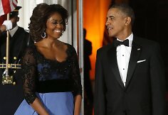 Michelle Obama ir Barackas Obama