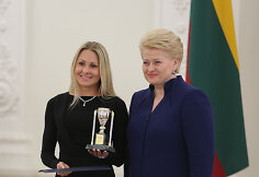 Dalia Grybauskaitė ir Laura Asadauskaitė