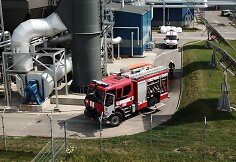 Klaipėdoje degė biokuro sandėlys