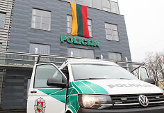 Vilniaus apskrities policijos &bdquo;VW Transporter&ldquo;