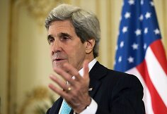 JAV sekretorius Johnas Kerry