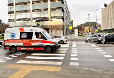 Vilniuje Saltoni&scaron;kių gatvės perėjoje partrenktas žmogus