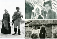 Jūratė Onaitytė ir Saulius Balandis / kadrai i&scaron; filmo &bdquo;Moteris ir keturi jos vyrai&ldquo;