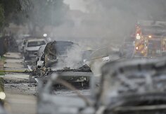 Kalifornijoje nukrito nedidelis lėktuvas / AP