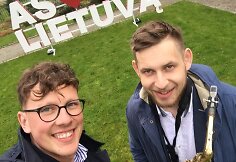 Žygimantas Skvarčevskis ir Martynas Levickis