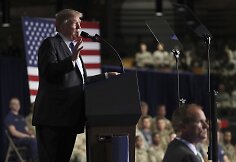 JAV prezidento Donaldo Trumpo kalba