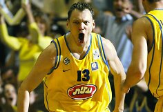 &Scaron;arūnas Jasikevičius su &bdquo;Maccabi&ldquo; mar&scaron;kinėliais