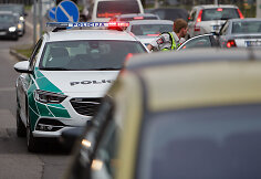Žirmūnuose susidūrė keturi automobiliai