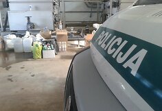 Kaune sunaikinta 7600 litrų alkoholio