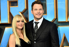 Anna Faris ir Chrisas Prattas
