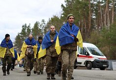 Ukraina susigrąžino kovotojus iš Rusijos nelaisvės