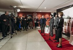 A.Ekmano susitikimas su publika ir žurnalistais