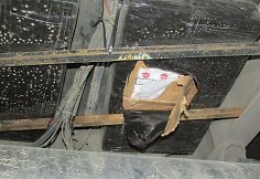 Lavoriškių kelio poste aptikta cigarečių kontrabanda