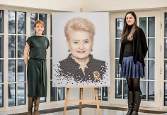 Dalios Grybauskaitės portretas	