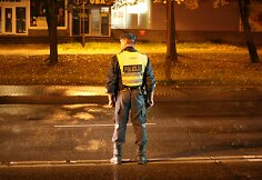 Šiaulių policija užtvėrė Tilžės gatvę
