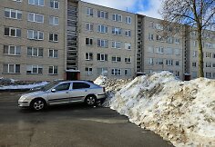 Sniego kalnai Panevėžyje