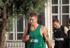 Kauno "Žalgiris" Lietuvos rinktinės rungtynes stebėjo Turkijoje