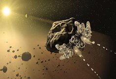 Asteroidas gali virsti kosminiu laivu