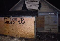 Užrašas „Polskie Wilno“