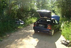 Prienų rajone susidūrė &bdquo;Opel Astra&ldquo; ir &bdquo;Mitsubishi Colt&ldquo;
