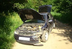 Prienų rajone susidūrė &bdquo;Opel Astra&ldquo; ir &bdquo;Mitsubishi Colt&ldquo;