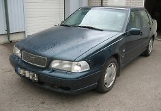 Sulaikytas „Volvo“ automobilis
