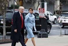 Donaldas Trumpas ir Melania Trump