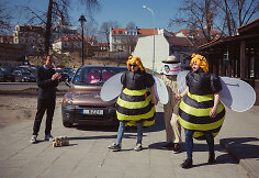 &bdquo;CityBee&ldquo; pristatė Lietuvoje retai sutinkamą automobilį &bdquo;Fiat Multipla&ldquo;