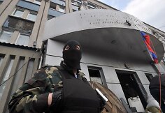 Prorusi&scaron;ki protestuotojai Luhanske