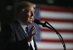 JAV prezidento Donaldo Trumpo kalba