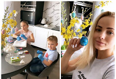 Goda Alijeva Velykas pasitinka naujuose namuose 