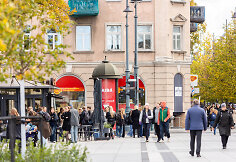 Vidurdienis Vilniaus centre